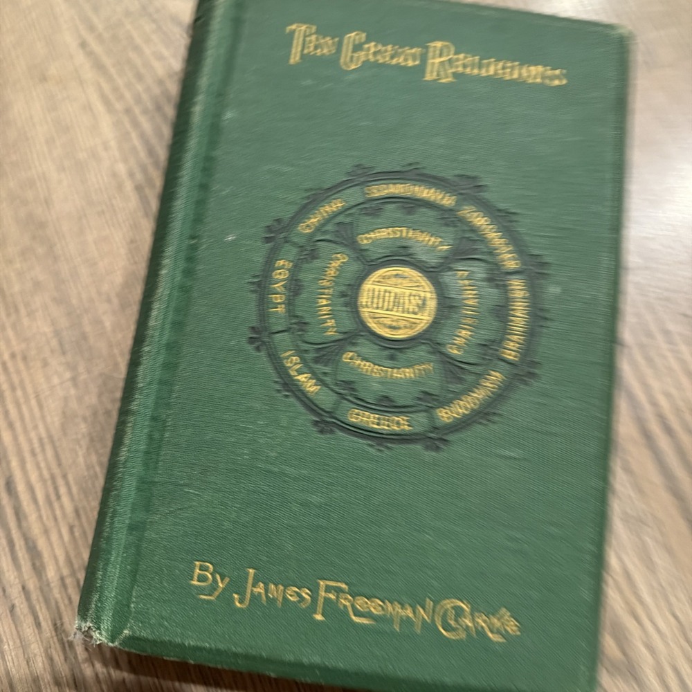 Ten Great‎ Religions (1871)  An Essay in Comparative Theology Rare Book OOP
